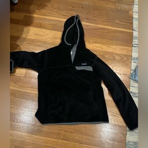 Patagonia cozy fleece with hood